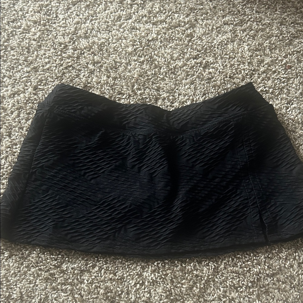 Land’s End Women’s Black Swim Skirt with Built In Bikini Bottoms Size 6